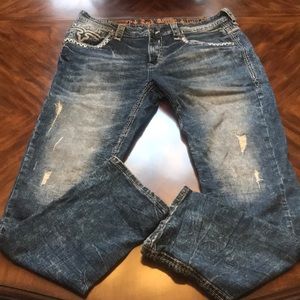 Men’s Rock Revival jeans 38 waist 32 inseam